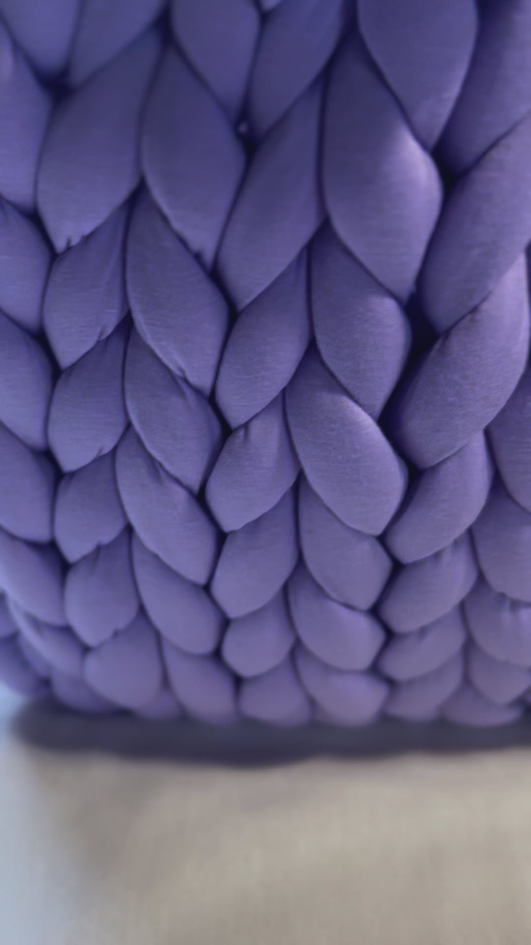 Lilac Marshmallow Baggu (Fabric)