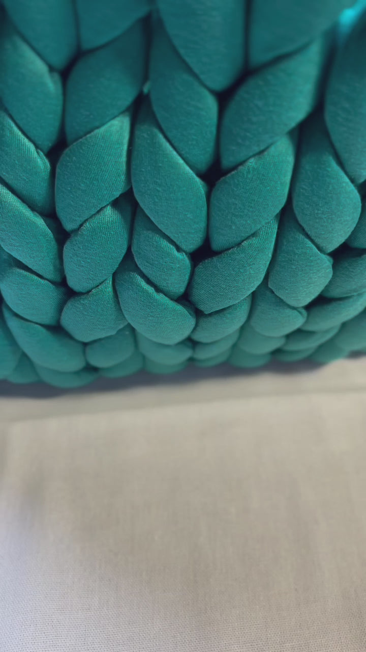 Emerald Marshmallow Baggu (Fabric)