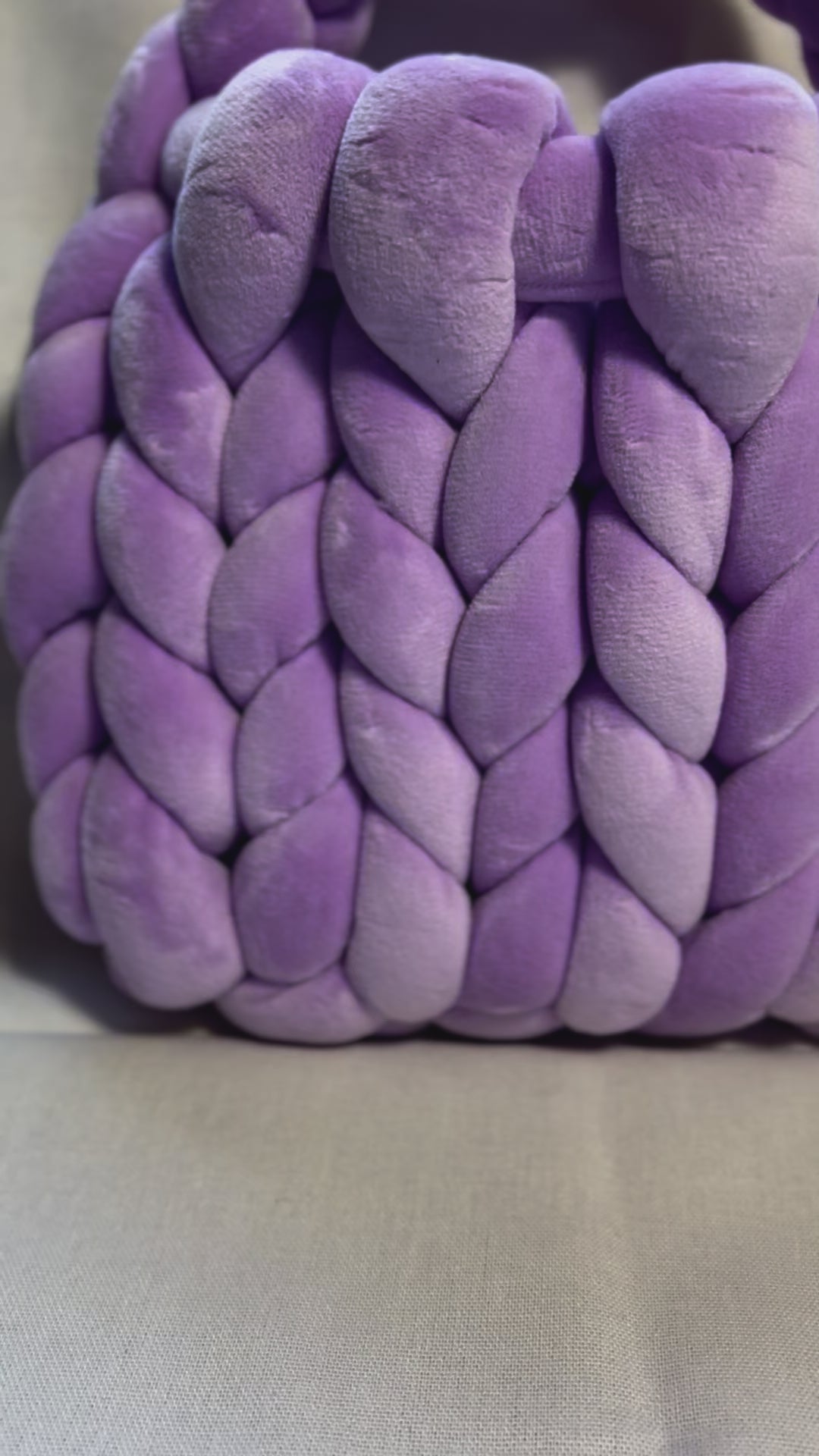 Orchid Marshmallow Baggu (Velvet)