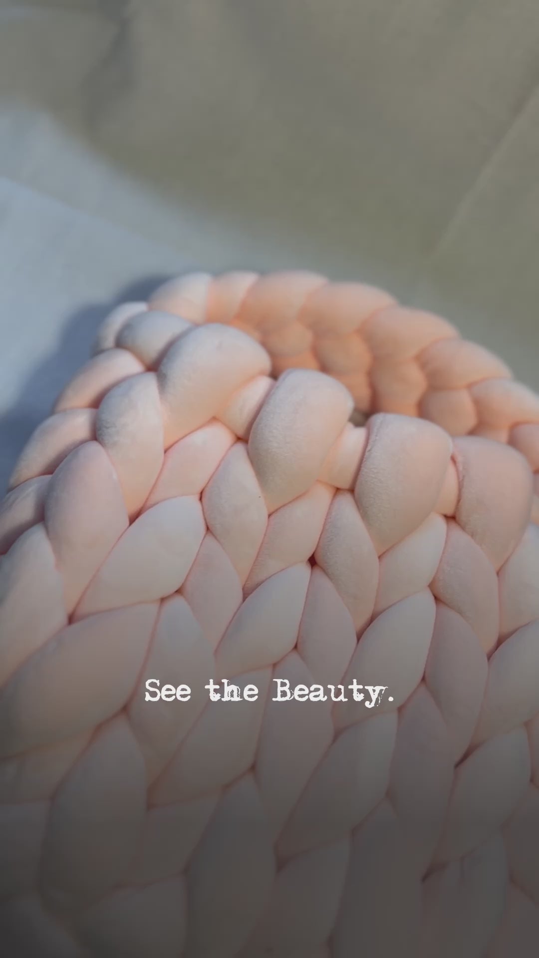 Vanilla Marshmallow Baggu (Velvet)