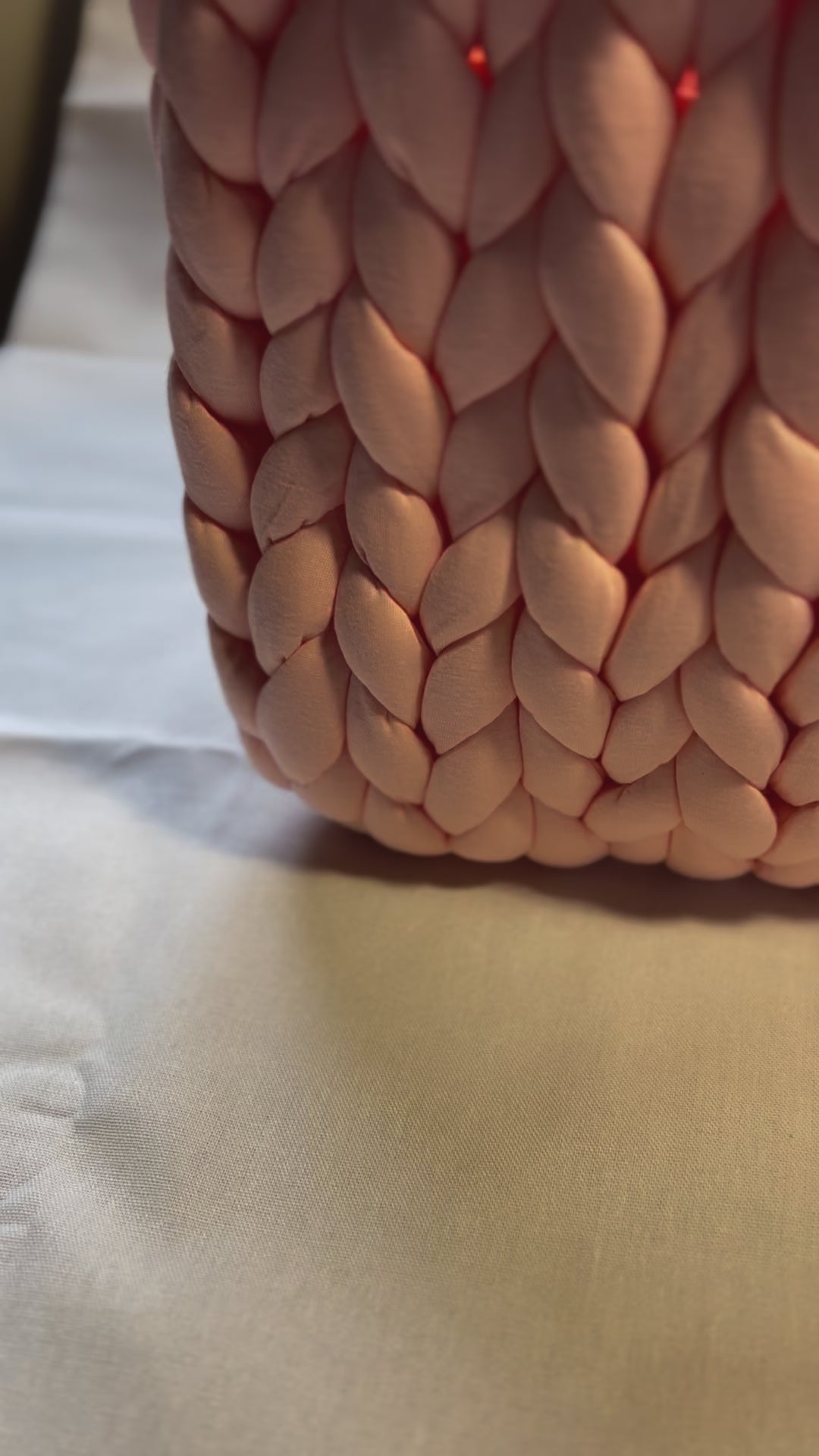 Baby Pink Marshmallow Baggu (Fabric)