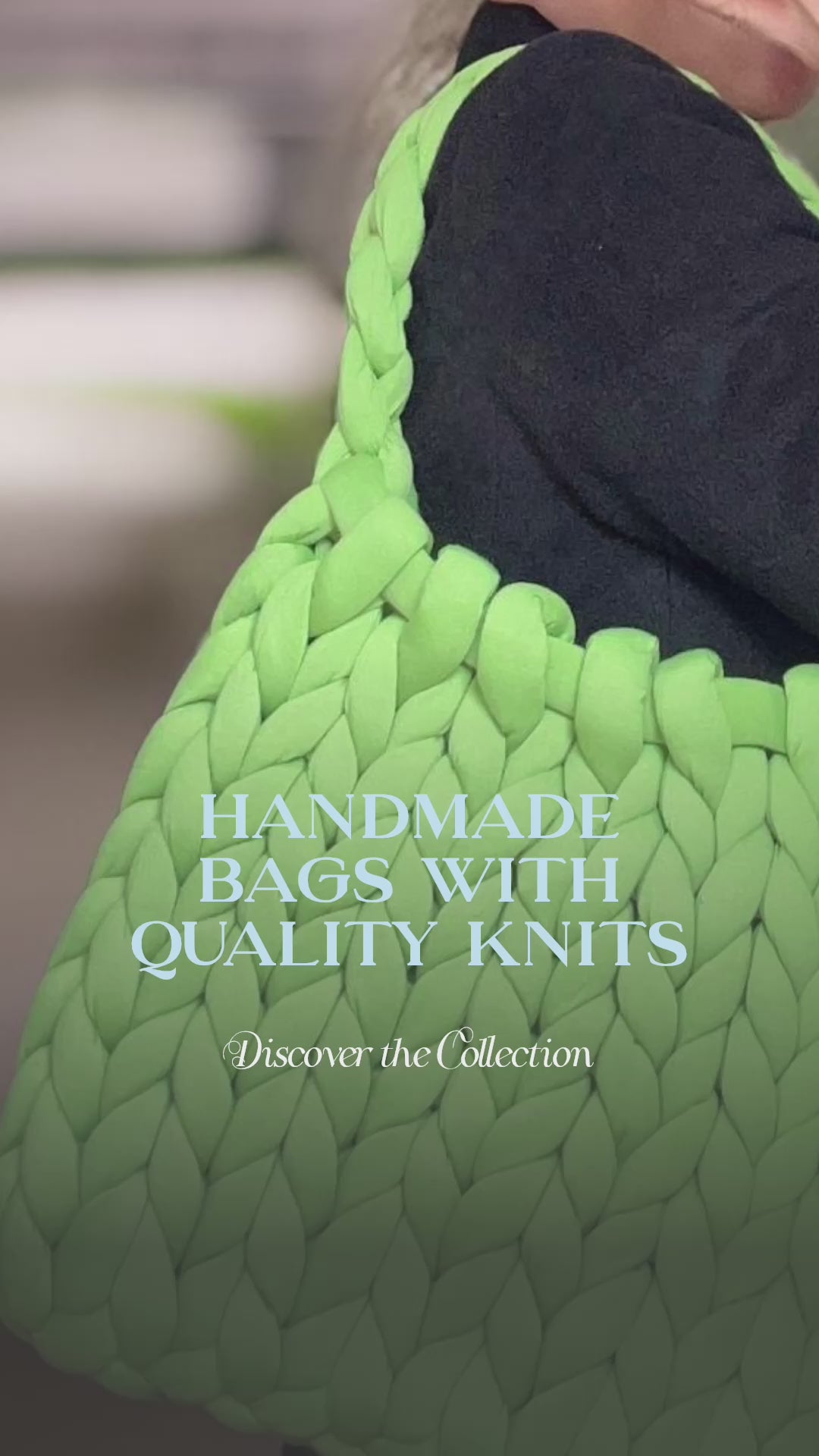 Green Marshmallow Baggu (Fabric)