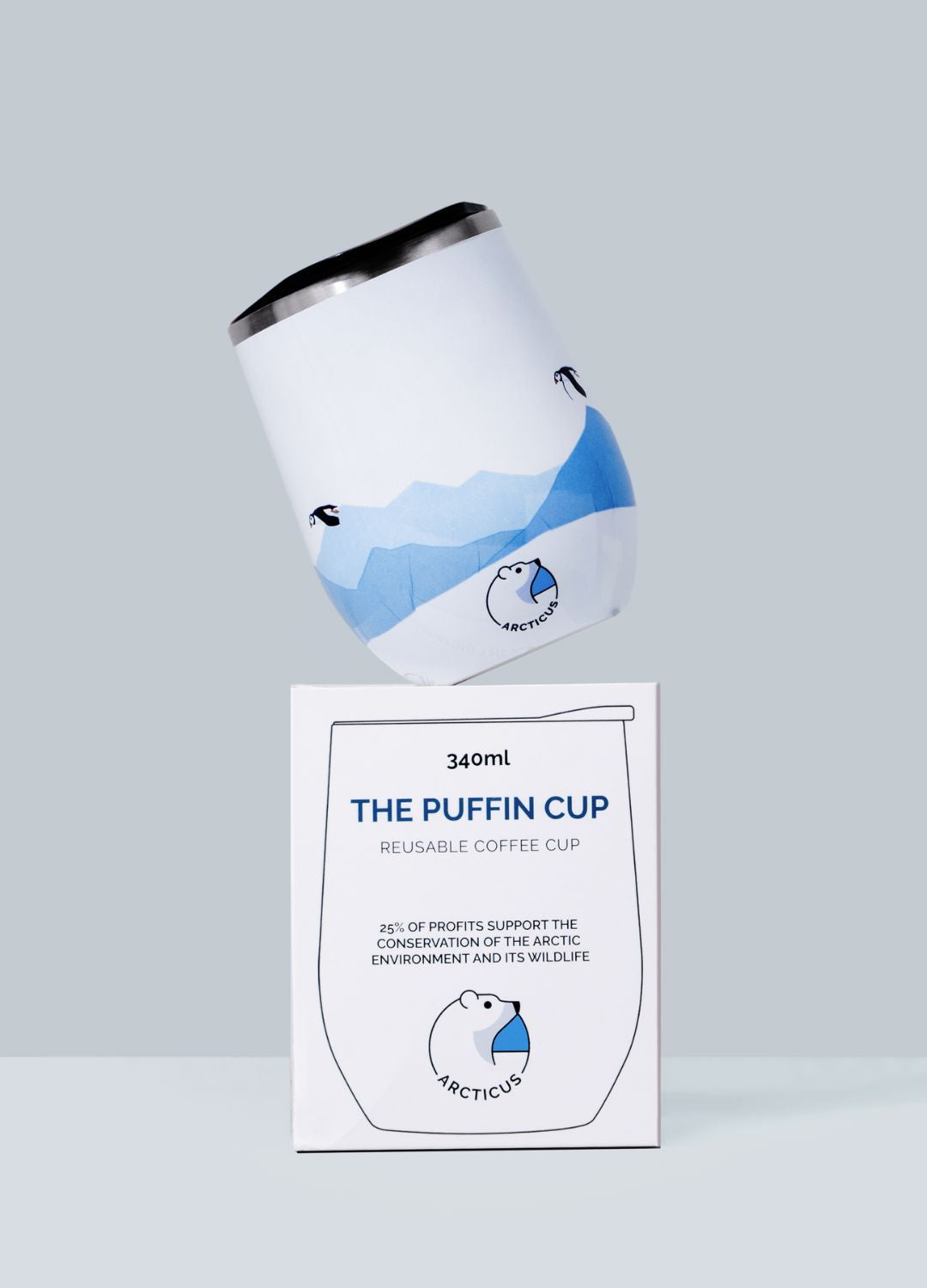 Puffin Coffee Cup Arcticus Arcticus 