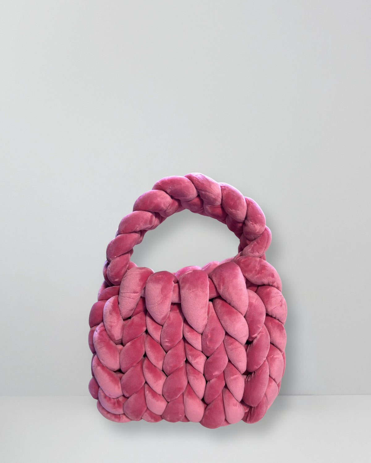 Raspberry Marshmallow Baggu (Velvet) Marshmallow Baggu Velvet Great Functional Goods 