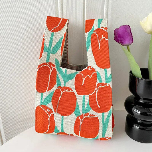 Red Tulip AustralCraft Tote Bag AustralCraft Tote Bag Great Functional Goods 