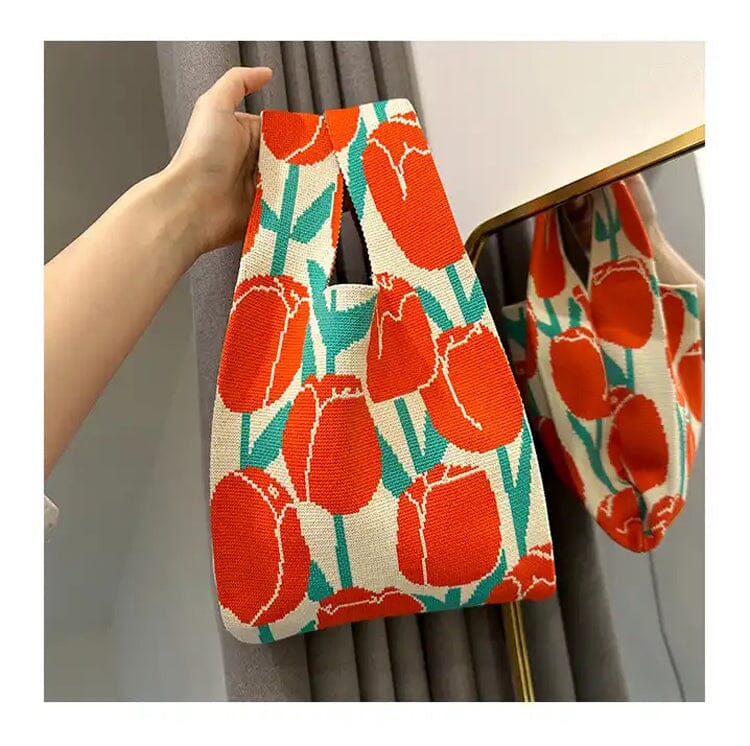 Red Tulip AustralCraft Tote Bag AustralCraft Tote Bag Great Functional Goods 