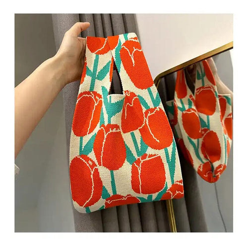 Red Tulip AustralCraft Tote Bag AustralCraft Tote Bag Great Functional Goods 