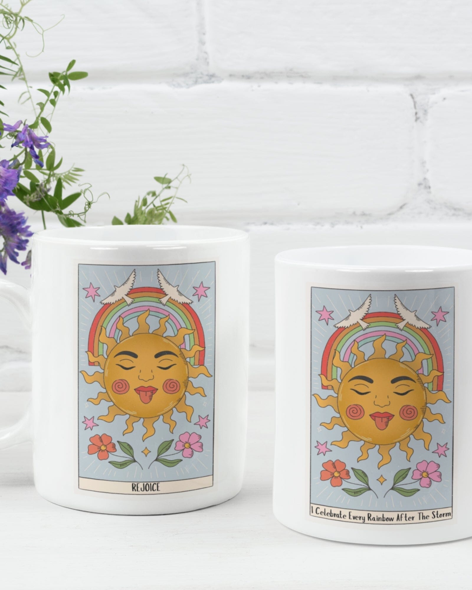 Rejoice Daily Affirmation Mug – 11oz | Positive Coffee Cup for Manifestation Daily Affirmation Mug Great Functional Goods 