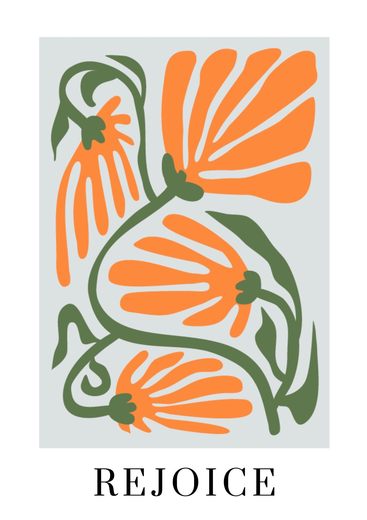 Rejoice in Bloom Art Print Wall Art Print Great Functional Goods 