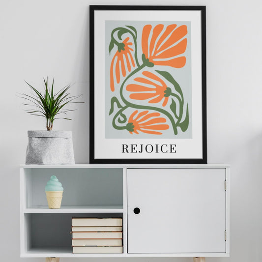 Rejoice in Bloom Art Print Wall Art Print Great Functional Goods 