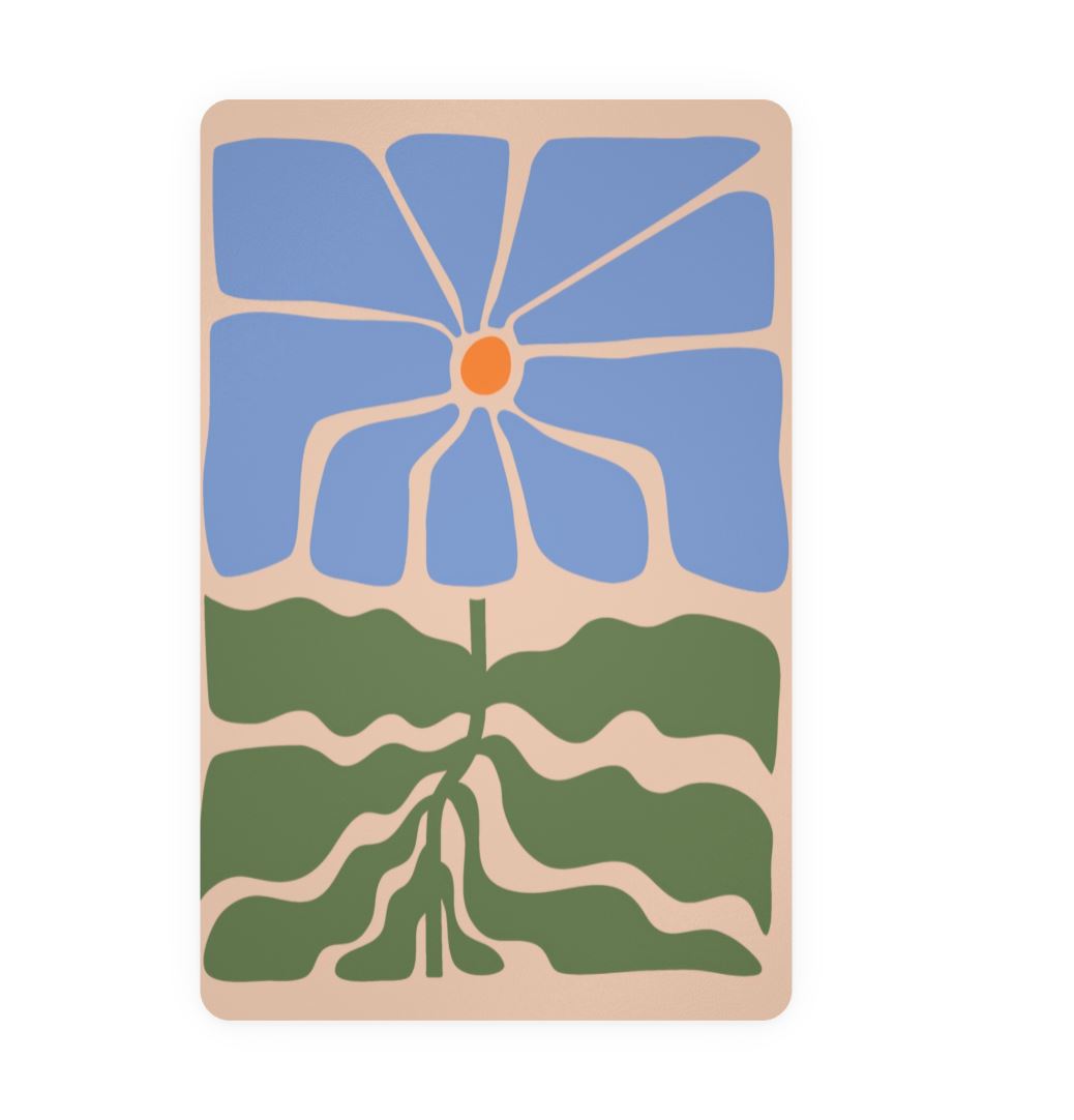 Rooted Bloom Eco-Friendly Floral Postcards Postcards Great Functional Goods 