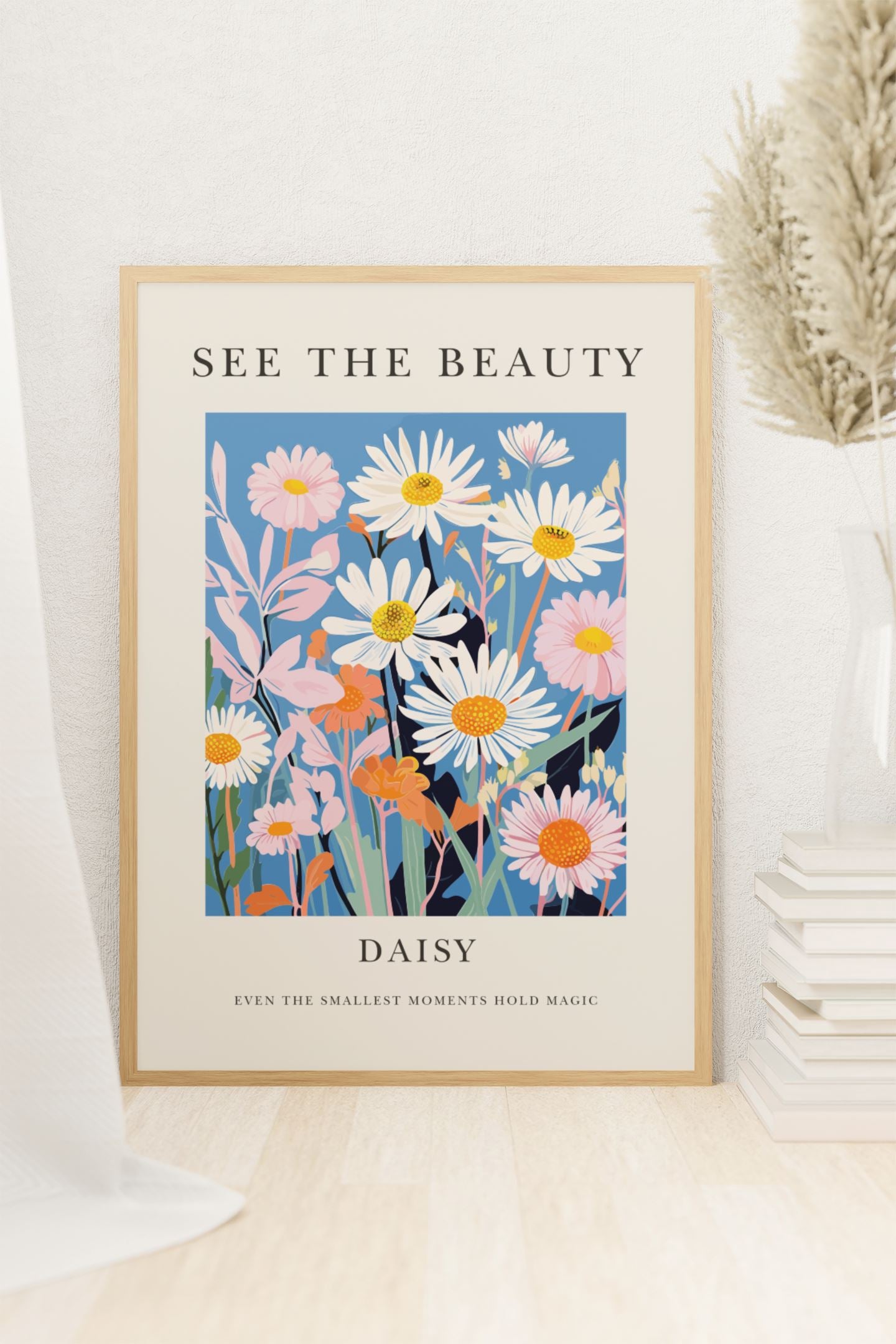 See the Beauty Daisy Art Print Wall Art Print Great Functional Goods Digital Download A4 Size 