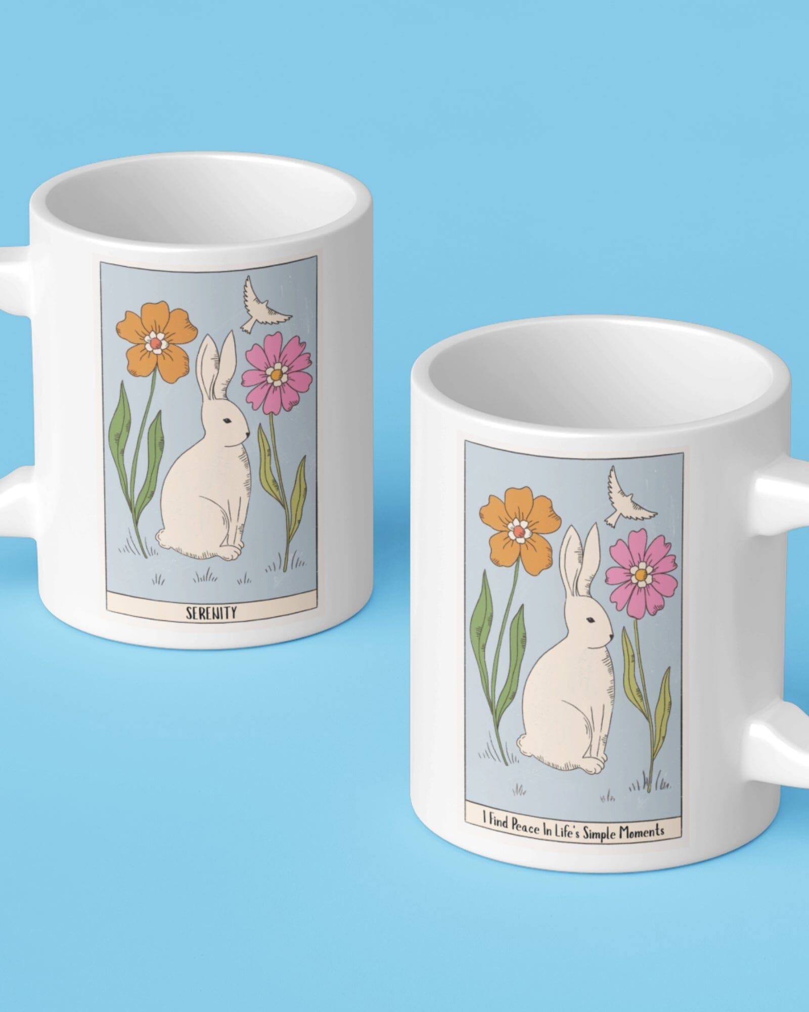 Serenity Daily Affirmation Mug – 11oz | Peaceful Coffee Cup for Manifestation Daily Affirmation Mug Great Functional Goods 