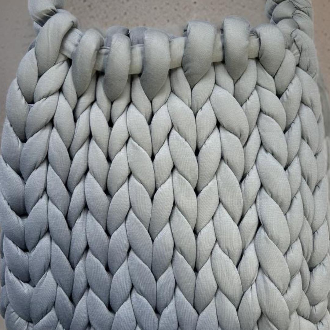 Silver Marshmallow Baggu (Fabric) Marshmallow Baggu Fabric Great Functional Goods 