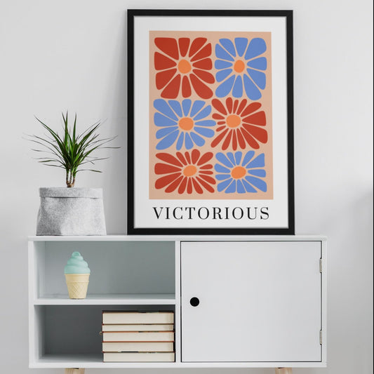 Victorious Bloom Harmony Art Print Wall Art Print Great Functional Goods 