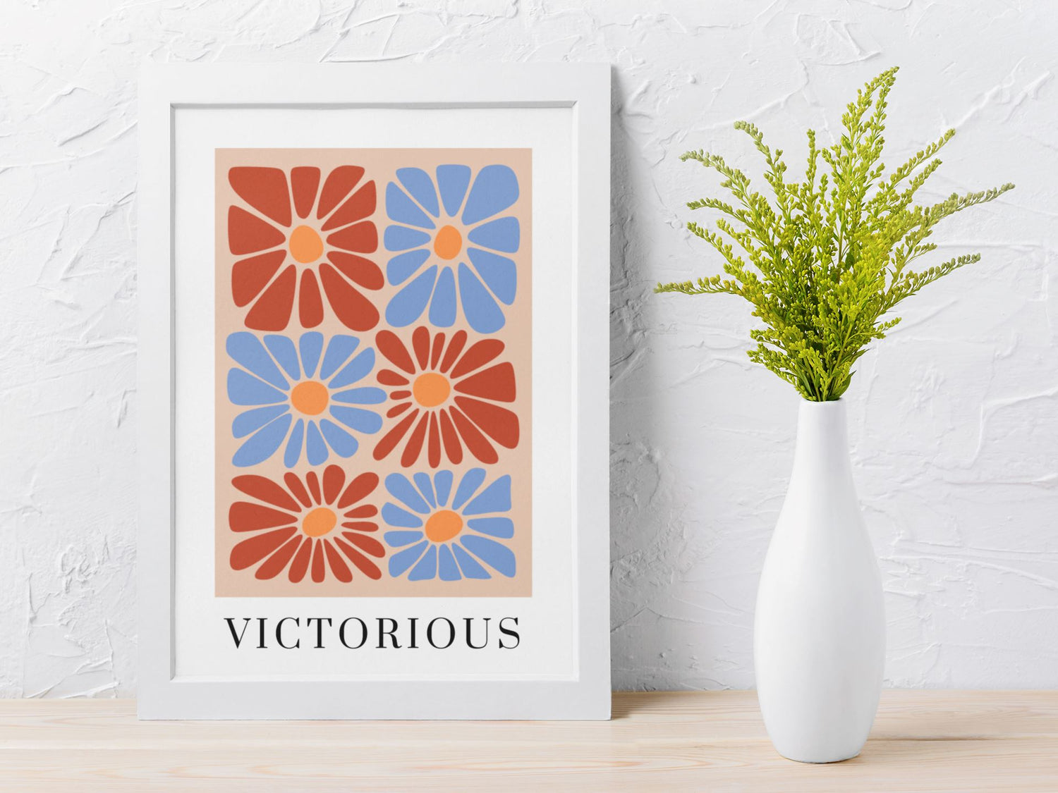 Victorious Bloom Harmony Art Print Wall Art Print Great Functional Goods 