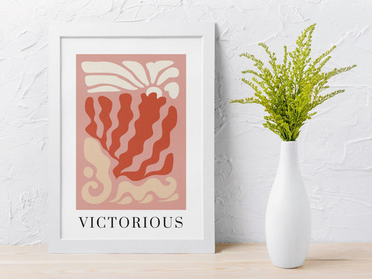 Victorious Waves Art Print Wall Art Print Great Functional Goods 