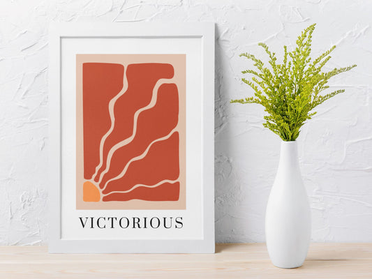 Waves of Victory Art Print Wall Art Print Great Functional Goods 