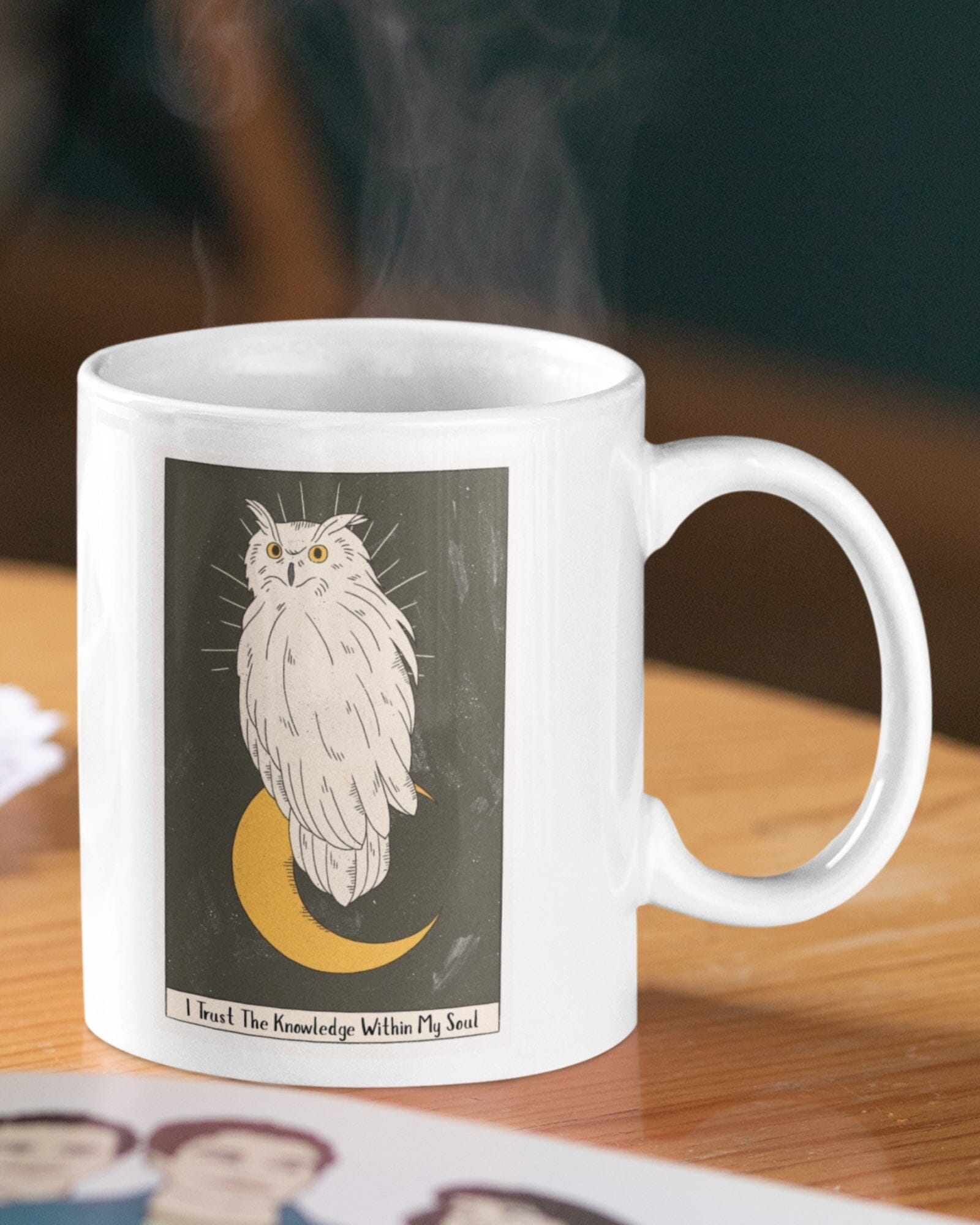 Wisdom Daily Affirmation Mug – 11oz | Mindfulness Coffee Cup for Manifestation Daily Affirmation Mug Great Functional Goods 