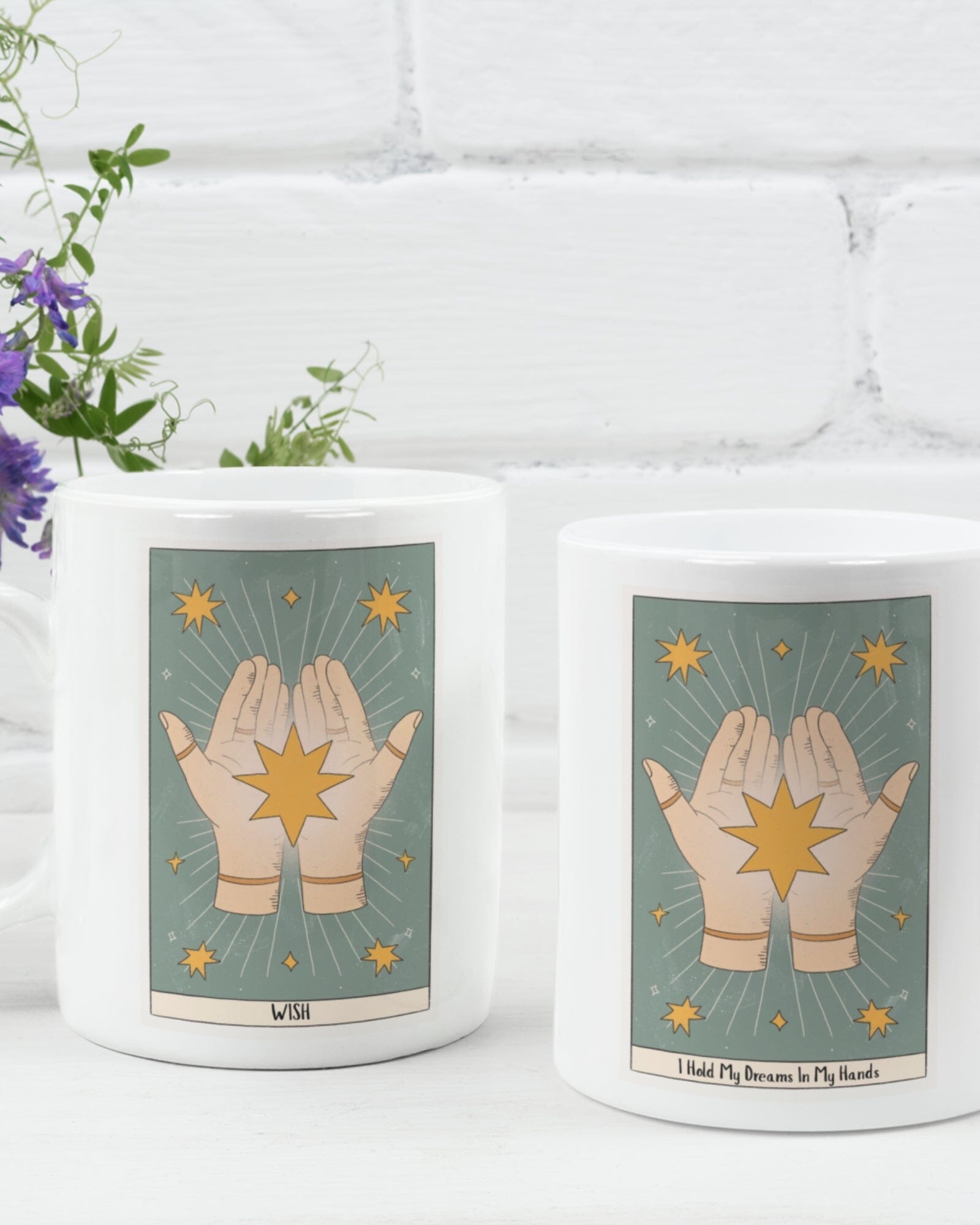 Wish Daily Affirmation Mug – 11oz | Inspirational Coffee Cup for Manifestation Daily Affirmation Mug Great Functional Goods 