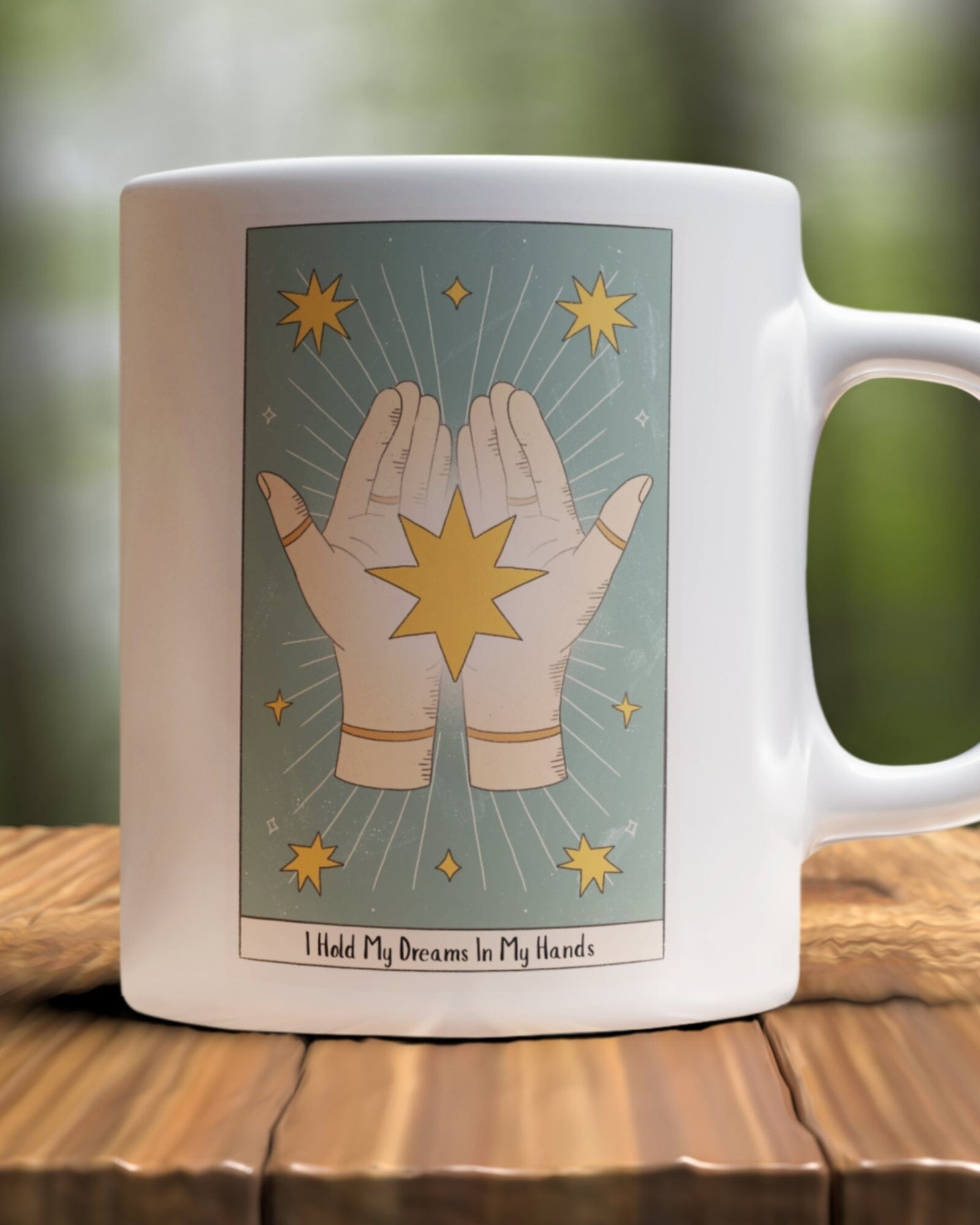 Wish Daily Affirmation Mug – 11oz | Inspirational Coffee Cup for Manifestation Daily Affirmation Mug Great Functional Goods 