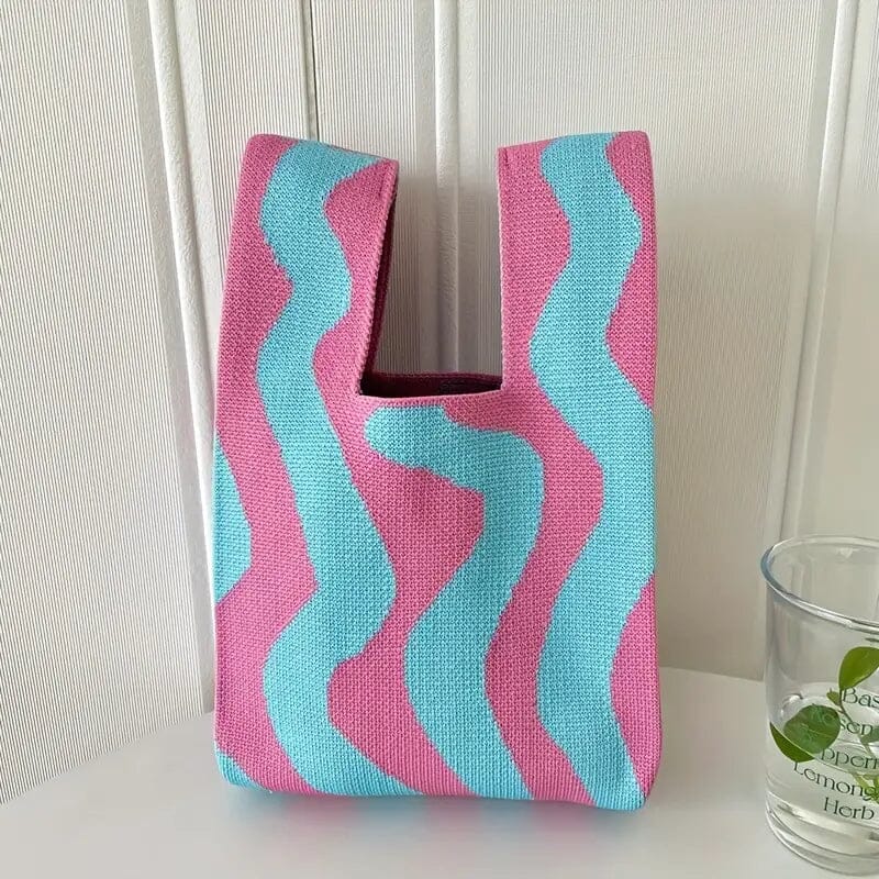 Candy Stripe Tote