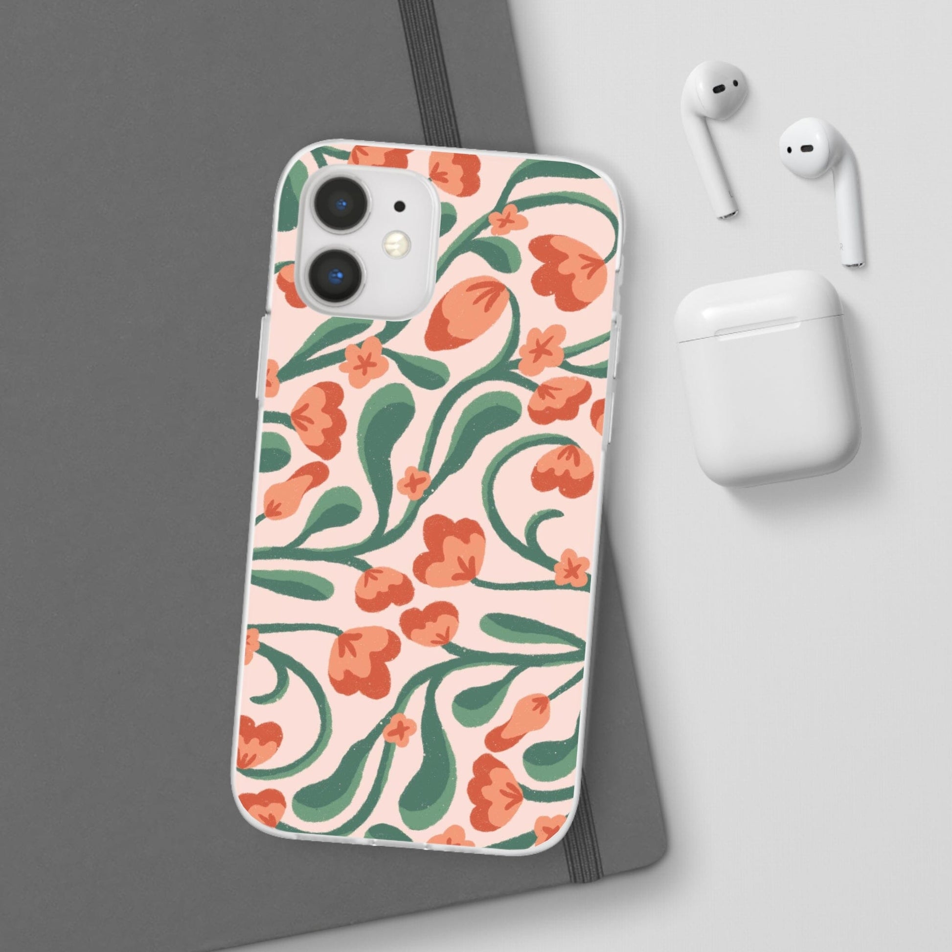 Flexi Cases Floral B Phone Case Printify 