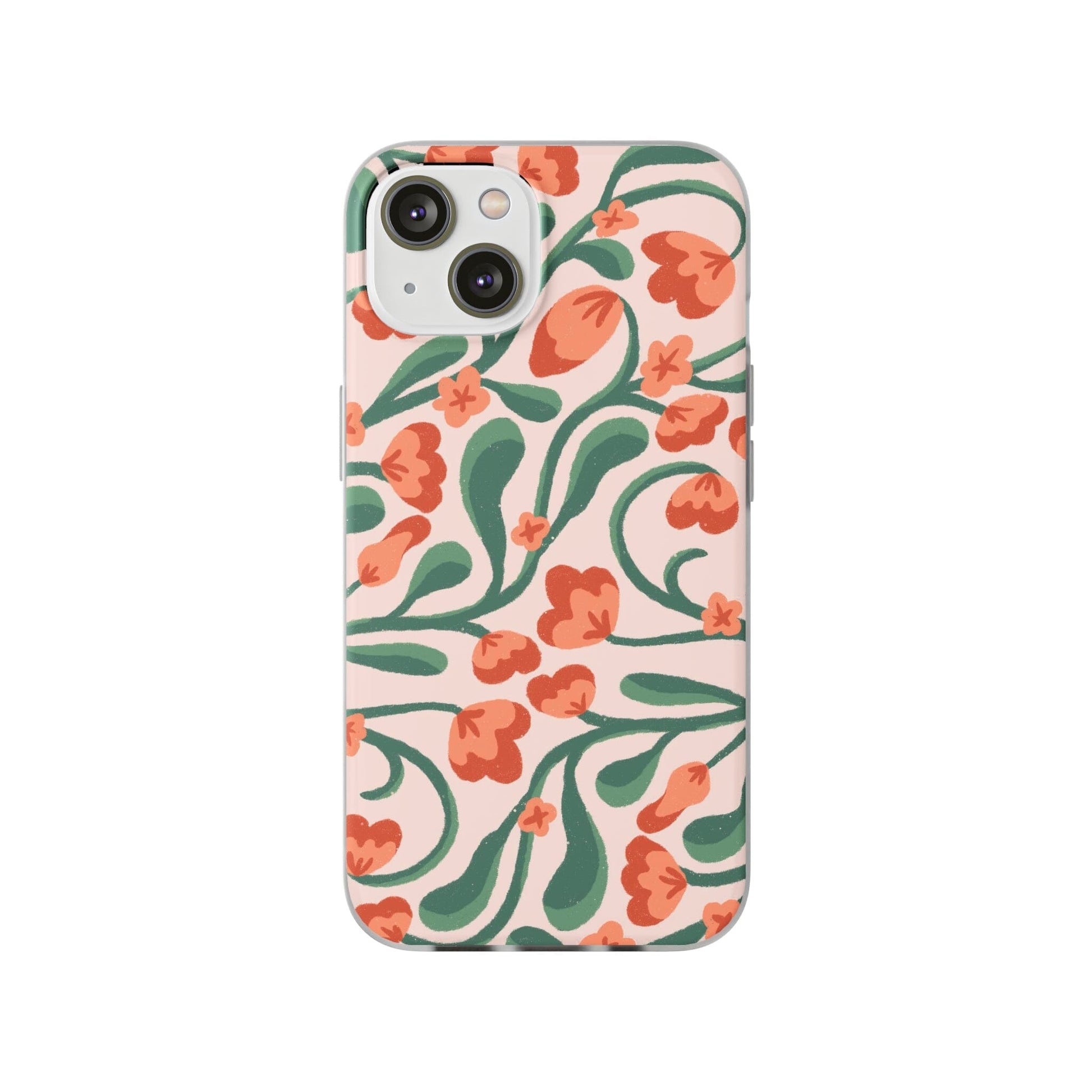 Flexi Cases Floral B Phone Case Printify iPhone 14 