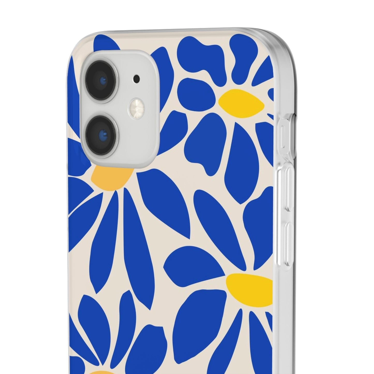 Flexi Cases Floral E Phone Case Printify 