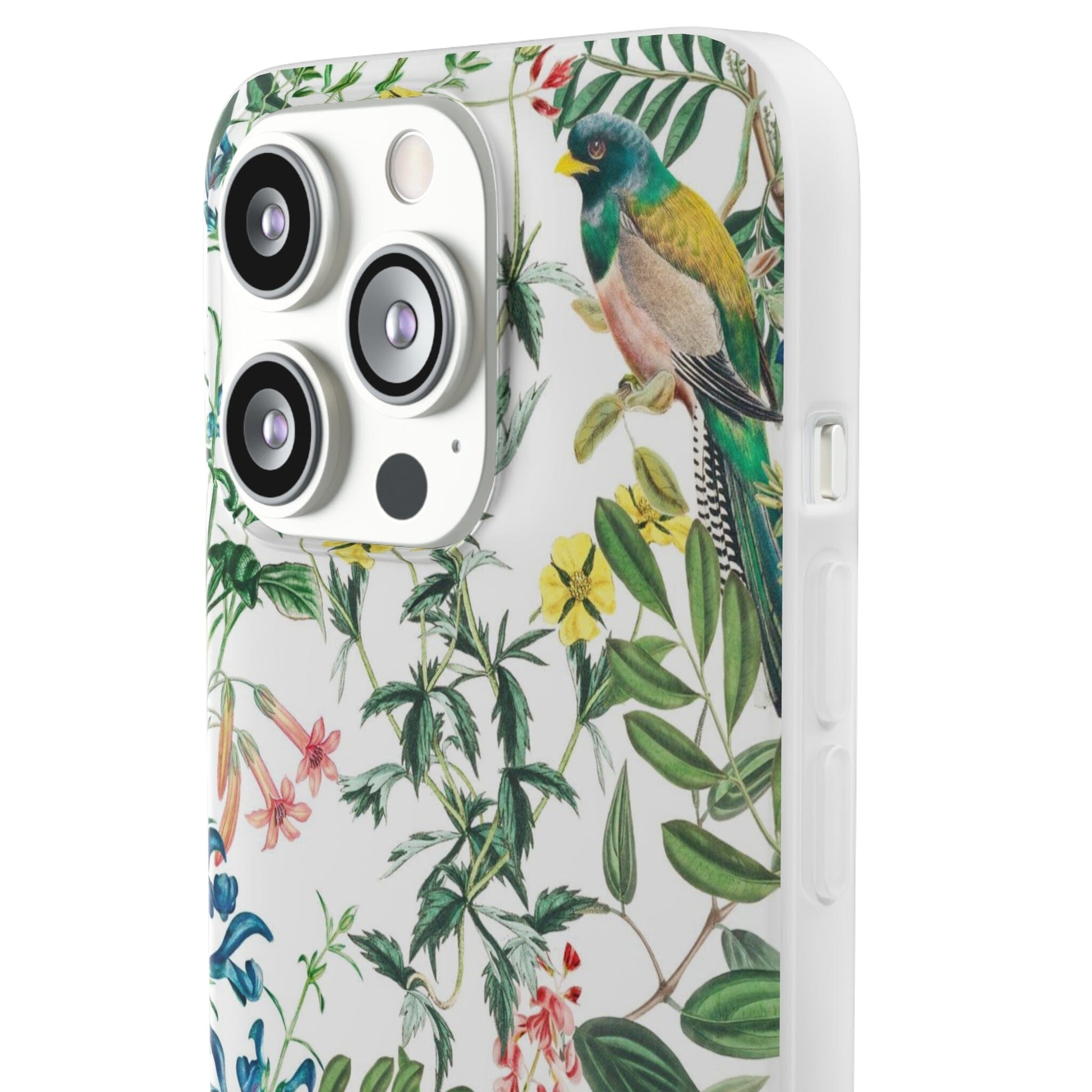 Flexi Cases Pink Bird Phone Case Printify 