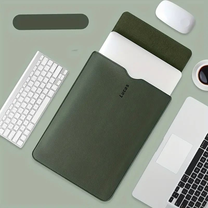 LAPTOP SLEEVES - PERSONALISED NAME INITIALS LAPTOP SLEEVES - PERSONALISED NAME INITIALS Great Functional Goods Forest Green 13-Inch 