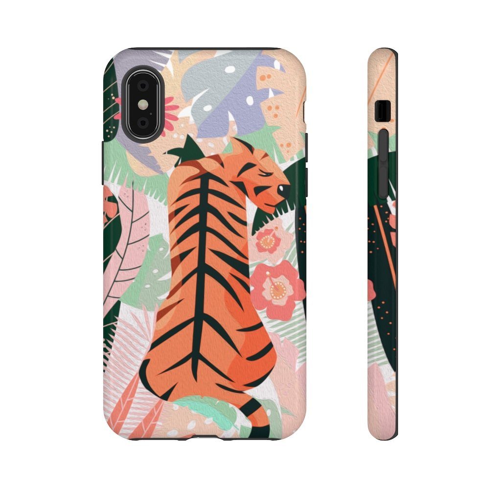 Tiger King Mobile Case Mobile Case Printify iPhone XS Glossy 