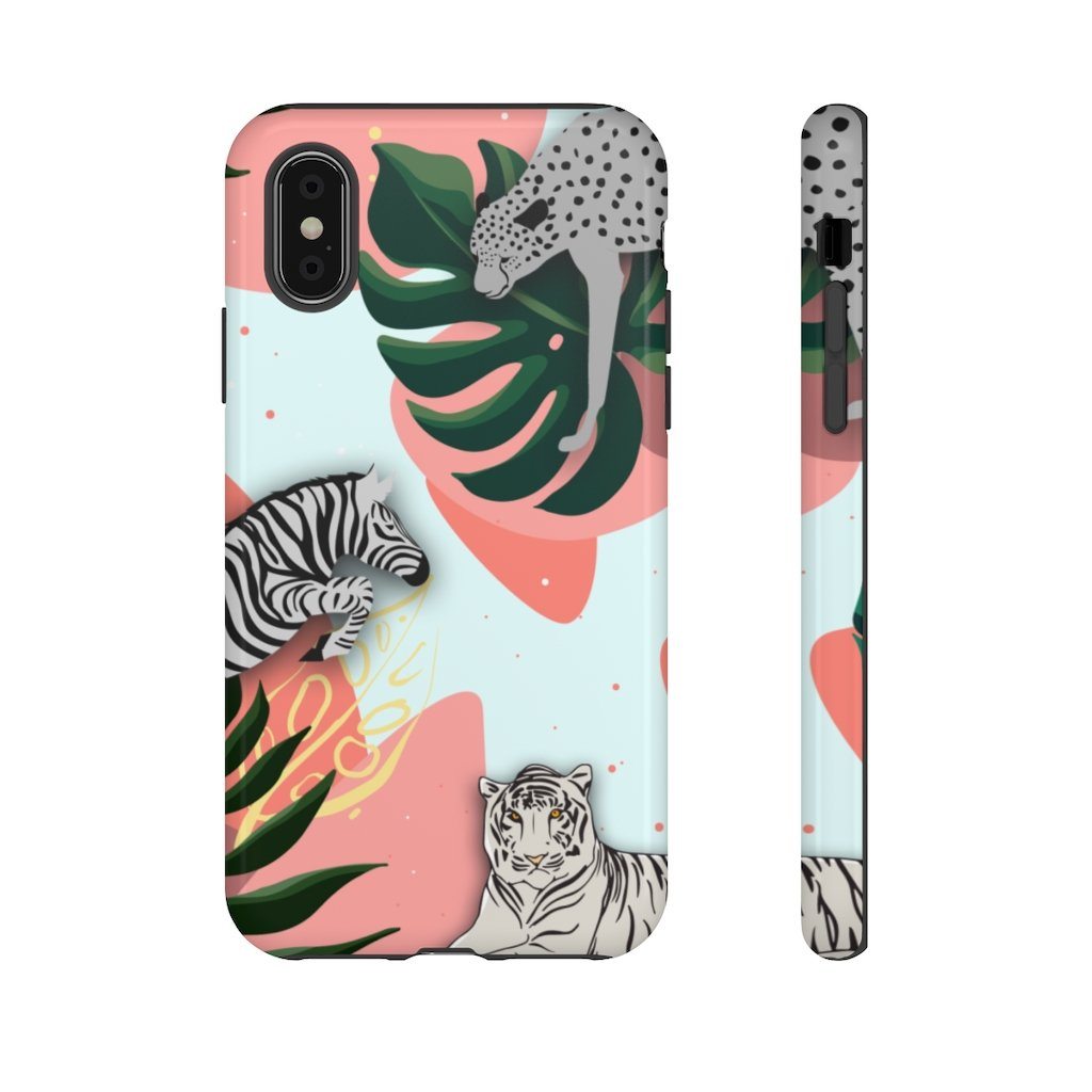 Tough Cases Phone Case Printify iPhone XS Glossy 